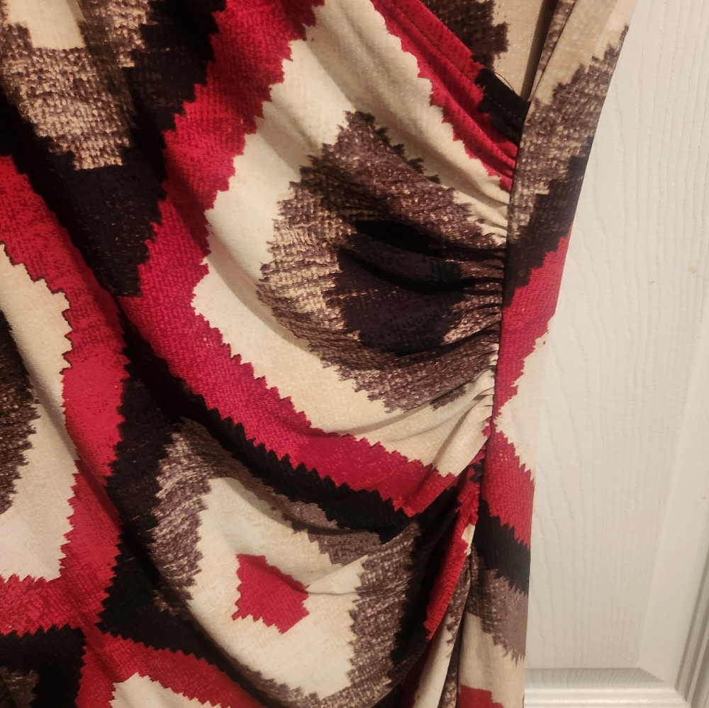 Ralph Lauren Ikat Pattern Eyecatching Sheath - Picture 3 of 5